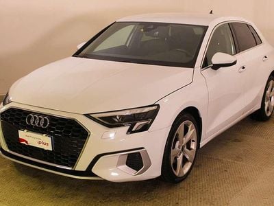 Usata Audi A3 Advanced 116 CV (85 kW) 2022 Bianco Berlina