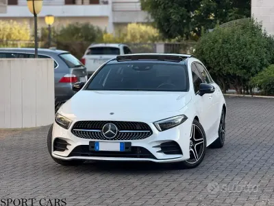 Usata Mercedes A180 Premium 116 CV (85 kW) 2018 Bianco Berlina