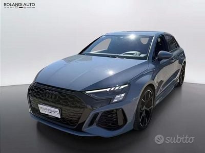 Usata Audi RS3 Sportback 400 CV (294 kW) 2021 Grigio Utilitaria