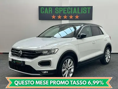 Usata VW T-Roc Sport 150 CV (110 kW) 2021 Bianco SUV