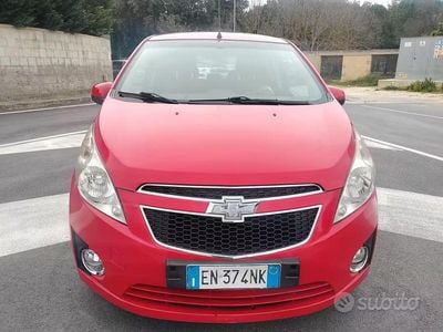 Usata Chevrolet Spark 68 CV (50 kW) 2012 Rosso Utilitaria