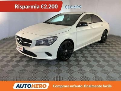 Usata Mercedes CLA200 136 CV (100 kW) 2017 Bianco Berlina