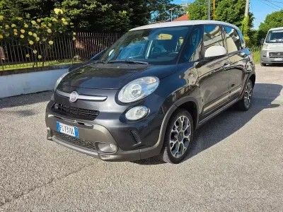Usata Fiat 500L Trekking 95 CV (69 kW) 2016 Grigio Monovolume