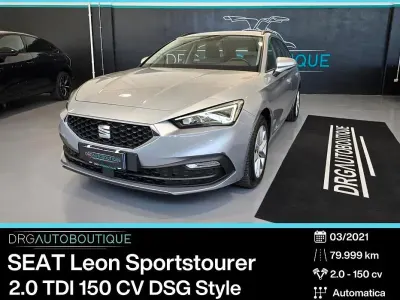 Gebraucht Seat Leon Style 150 PS (110 kW) 2021 Silber Kombi