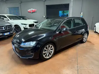 Usata VW Golf VII Highline 110 CV (80 kW) 2017 Nero Berlina