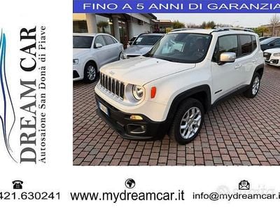 Usata Jeep Renegade Limited 140 CV (102 kW) 2016 Bianco SUV