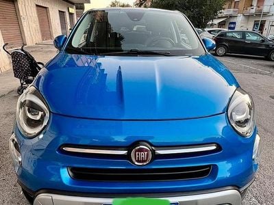 Usata Fiat 500X 120 CV (88 kW) 2018 Blu SUV