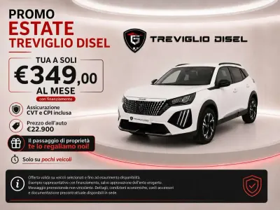 Nuova Peugeot 2008 Allure 136 CV (100 kW) 2025 Bianco okenite SUV