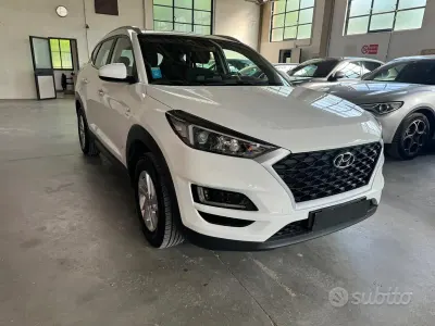 Usata Hyundai Tucson 116 CV (85 kW) 2019 Bianco SUV
