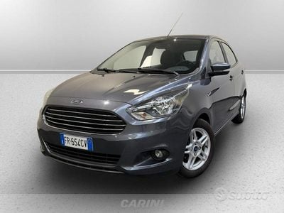 Begagnad Ford Ka Plus Ultimate 85 HK (62 kW) 2018 Blå Halvkombi