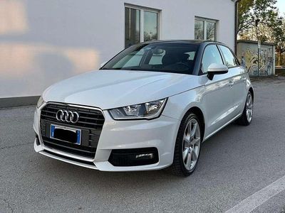 Usata Audi A1 Sportback Ambiente 90 CV (66 kW) 2015 Bianco Utilitaria