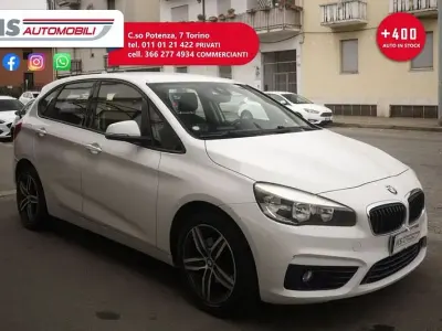 Usata BMW 216 Active Tourer Sport Line 116 CV (85 kW) 2015 Bianco Monovolume