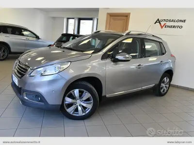 Usata Peugeot 2008 Allure 82 CV (60 kW) 2014 Gray SUV