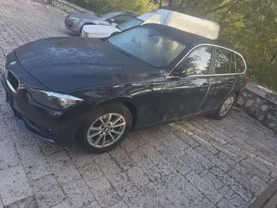 Usata BMW 316 Luxury Line 116 CV (85 kW) 2016 Blu/azzurro Station wagon