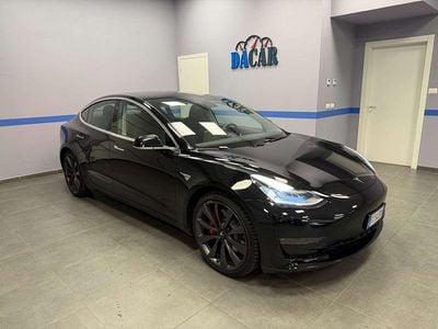 Usata Tesla Model 3 Performance 155 kW (211 CV) 2020 Nero Berlina