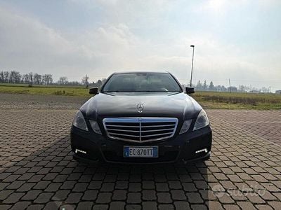 Usata Mercedes E350 2010 Nero Berlina
