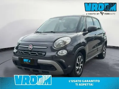 Usata Fiat 500L Cross 95 CV (69 kW) 2019 Grigio scuro Monovolume