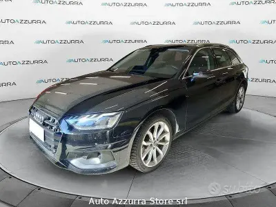 Usata Audi A4 Advanced 204 CV (150 kW) 2022 Nero mythos Station wagon