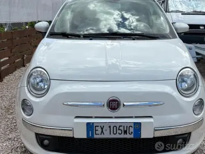 Usata Fiat 500 Easy 69 CV (50 kW) 2014 Bianco Berlina