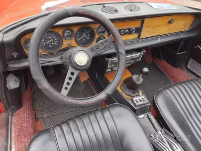 Usata Fiat 1600 Sport 1970 Rosso Cabrio