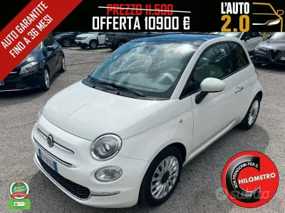 Usata Fiat 500 Lounge 69 CV (50 kW) 2019 Bianco Berlina