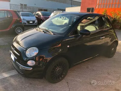 Usata Fiat 500 Lounge 69 CV (50 kW) 2011 Nero Berlina