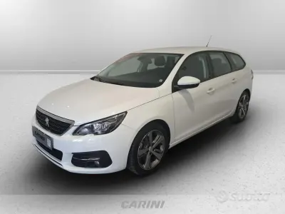 Usata Peugeot 308 SW Style 131 CV (96 kW) 2019 Bianco Station wagon