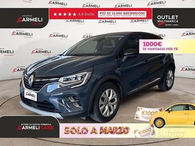 Usata Renault Captur Intens 159 CV (116 kW) 2021 Blu SUV
