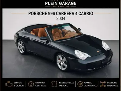 Usata Porsche 911 Carrera 4 Cabriolet 320 CV (235 kW) 2004 Nero Cabrio