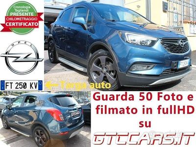 Usata Opel Mokka X 140 CV (102 kW) 2017 Blu SUV