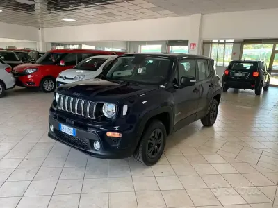 Usata Jeep Renegade Limited 140 CV (102 kW) 2020 Blu/azzurro SUV