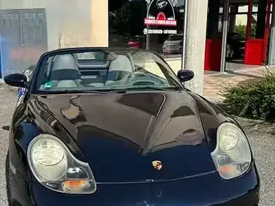 Usata Porsche Boxster 260 CV (191 kW) 2004 Blu Cabrio