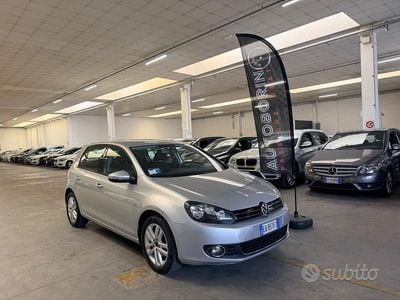 Usata VW Golf VI Highline 105 CV (77 kW) 2010 Grigio Utilitaria