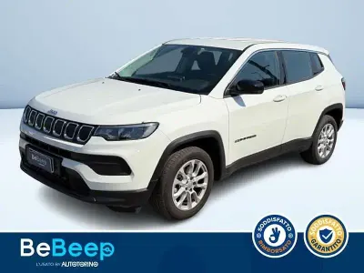 Usata Jeep Compass Longitude 130 CV (95 kW) 2023 Bianco pastello SUV