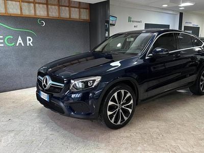 Usata Mercedes GLC250 205 CV (150 kW) 2018 Blu Coupé