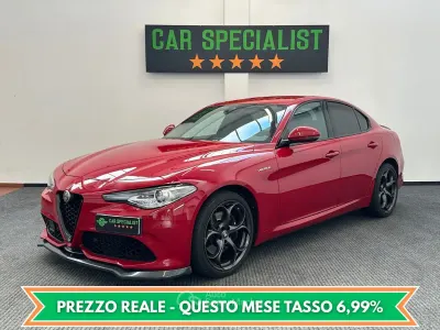 Usata Alfa Romeo Giulia Veloce 211 CV (155 kW) 2019 Rosso Berlina