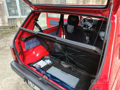 Usata Fiat Panda Young 34 CV (25 kW) 1989 Rosso Utilitaria
