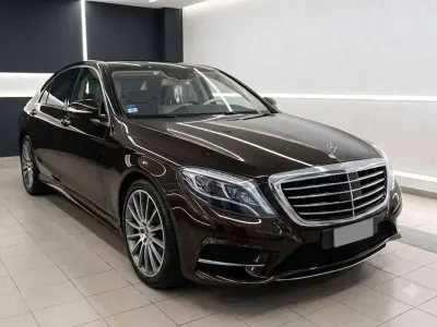 Usata Mercedes S350 Premium 258 CV (189 kW) 2014 Marrone Berlina