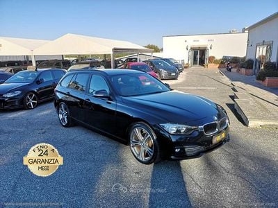 Usata BMW 318 Sport Line 150 CV (110 kW) 2017 Nero Station wagon