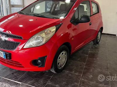 Usata Chevrolet Spark LS 68 CV (50 kW) 2010 Rosso Utilitaria