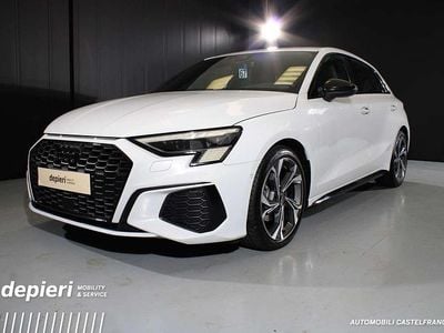 Usata Audi A3 Sportback S-Line 150 CV (110 kW) 2022 Bianco Utilitaria