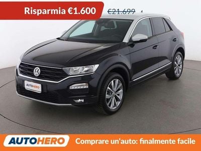 Usata VW T-Roc Style 150 CV (110 kW) 2020 Nero SUV
