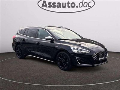 Usata Ford Focus Vignale 120 CV (88 kW) 2019 Nero metallizzato Station wagon
