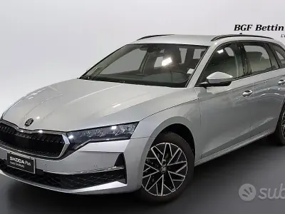 Usata Skoda Octavia Executive 150 CV (110 kW) 2025 Argento brilliant metallizzato Station wagon
