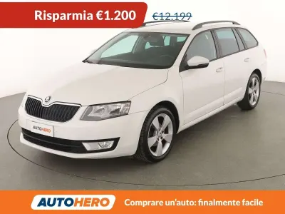Usata Skoda Octavia Style 110 CV (80 kW) 2016 Bianco Station wagon