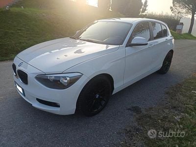 Usata BMW 114 Efficient Dynamics 2015 Bianco Utilitaria