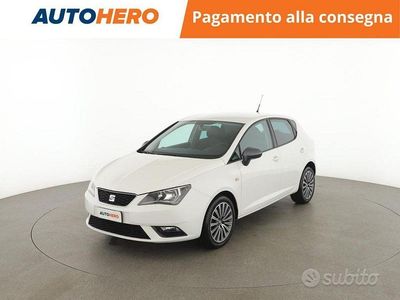 Usata Seat Ibiza CONNECT 95 CV (69 kW) 2015 Bianco Berlina