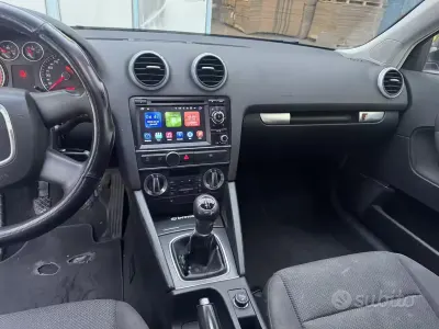 Usata Audi A3 105 CV (77 kW) 2009 Bianco Utilitaria