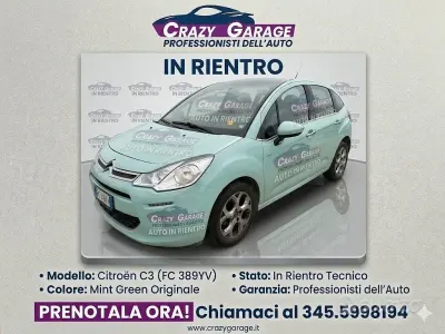 Używany Citroën C3 Feel 75 KM (55 kW) 2016 Niebieski Sedan/Limuzyna