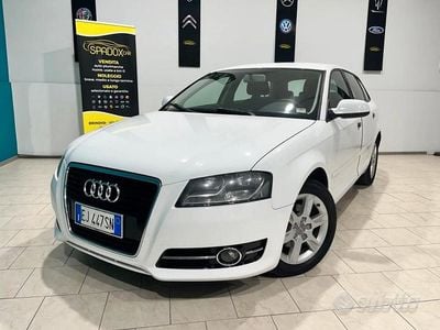 Usata Audi A3 Ambition 90 CV (66 kW) 2011 Bianco Utilitaria